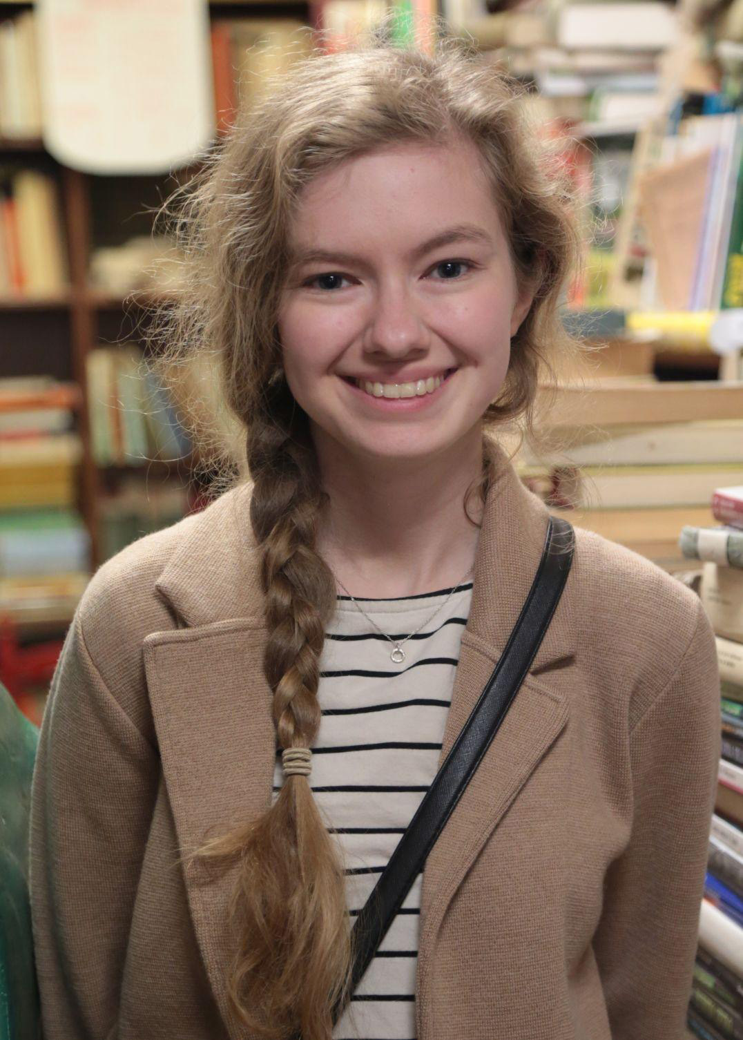 Photo portrait of Savannah L. Eller, former Historical Accountability Student Research Intern.